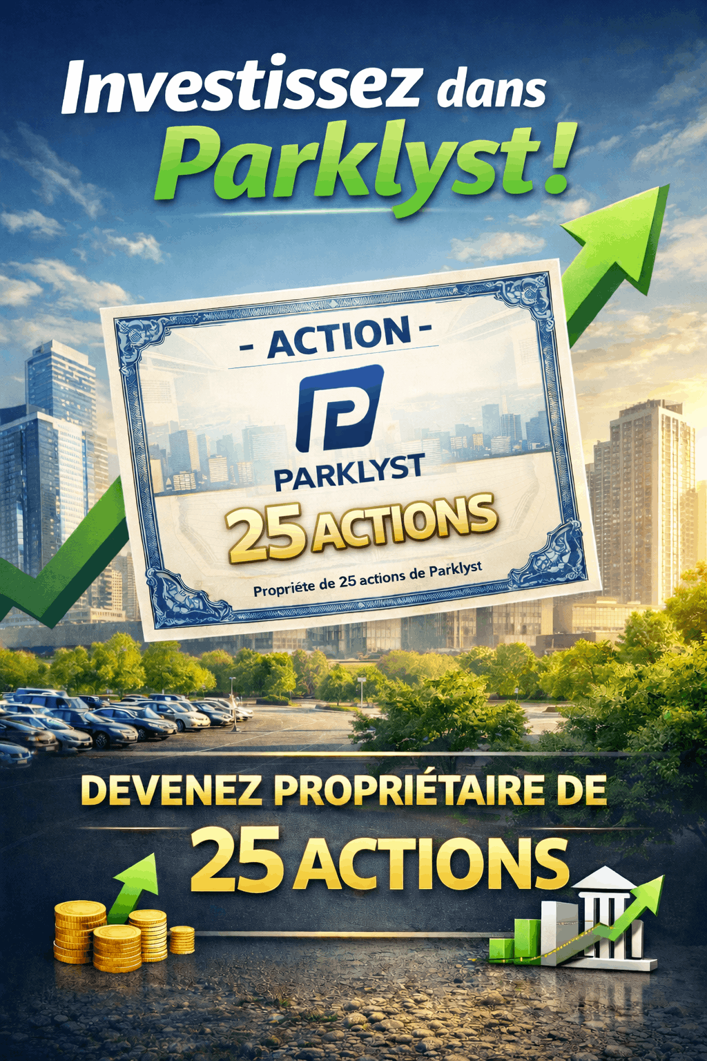 25 actions Parklyst