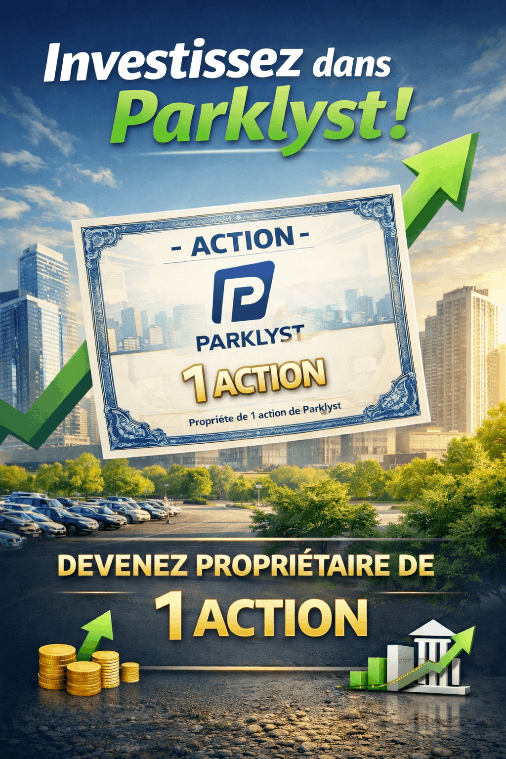 1 action Parklyst